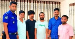 ময়মনসিংহে ডিবি ও ডিজিএফআই পরিচয়ে অপহরণ, গ্রেপ্তার ৫