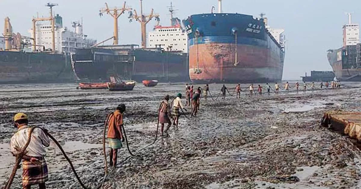 ভারত বাংলাদেশকে টপকে জাহাজ ভাঙার শীর্ষে ওঠার প্রস্তুতি নিচ্ছে