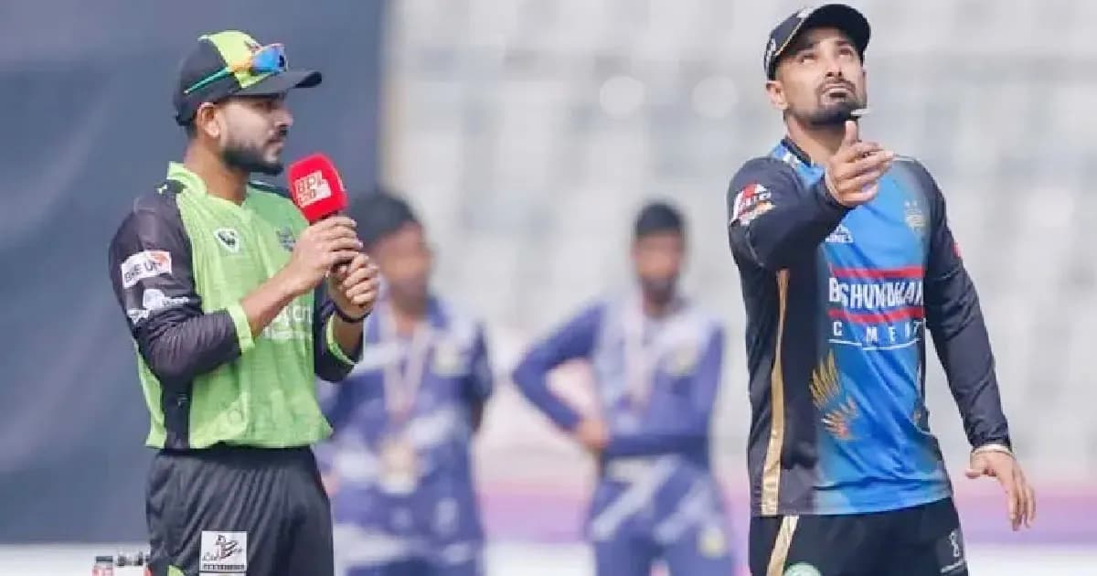 টস জিতে রংপুরকে ব্যাটিংয়ে পাঠাল সিলেট টাইটান্স