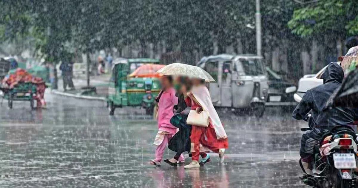 আবহাওয়া অধিদপ্তরের পূর্বাভাস: টানা ৩ দিন বজ্রসহ বৃষ্টির সম্ভাবনা