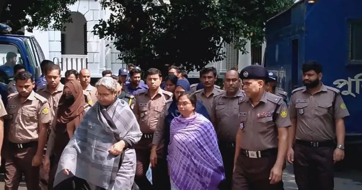 ট্রাইব্যুনালে হাজির দীপু মনি, ফারজানা রুপা ও মোজাম্মেল বাবু