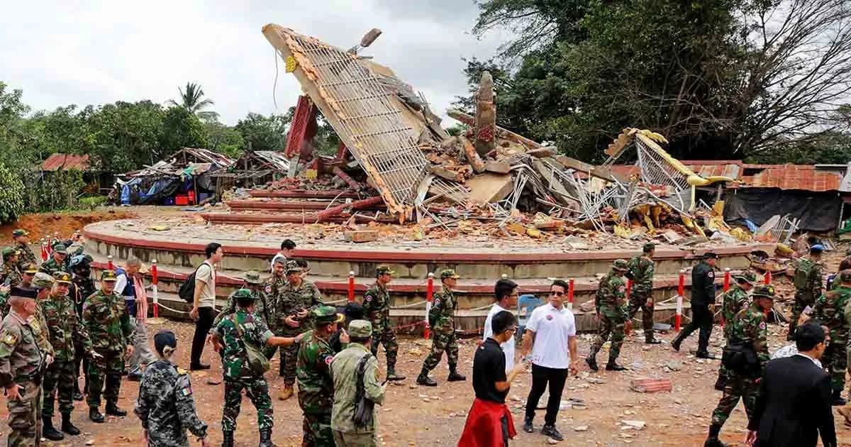 থাইল্যান্ড-কম্বোডিয়া সংঘাত, মরছে বেসামরিকরাও