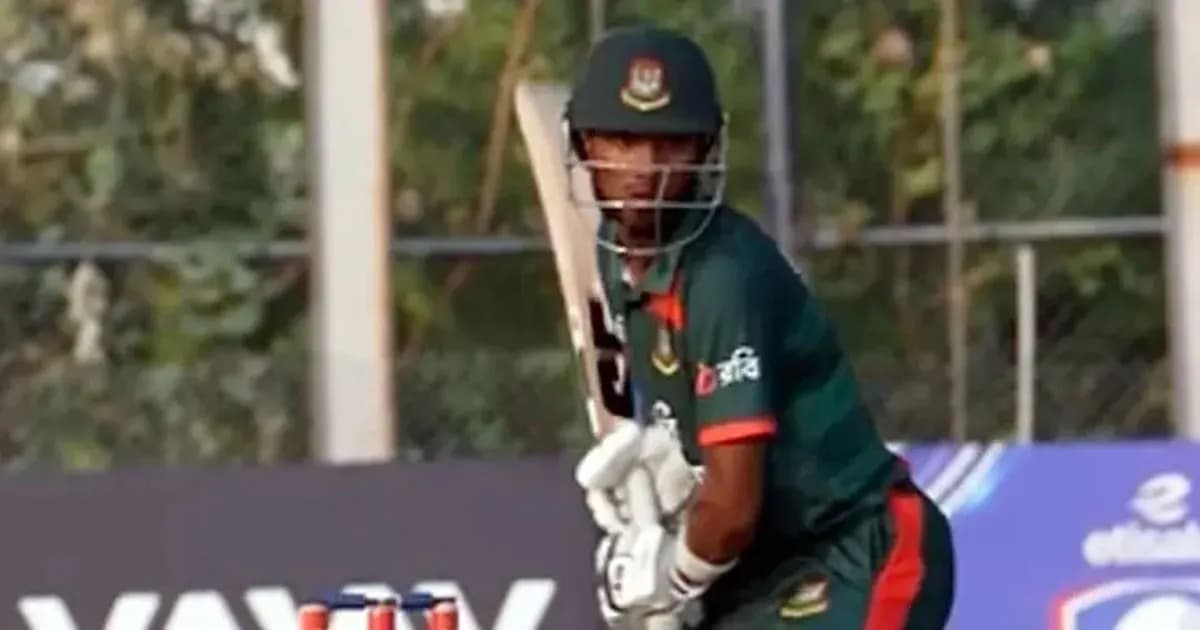 ৩০৫ রান তাড়া করে আফগানিস্তানের বিপক্ষে বাংলাদেশের নাটকীয় টাই