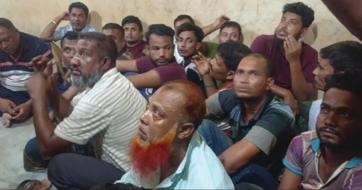 ভেড়ামারায় ১৮ জুুয়াড়ি আটক