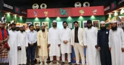 মদিনায় আন্তর্জাতিক কালচারাল ফেস্টিভ্যাল পরিদর্শনে মাওলানা মামুনুল হক