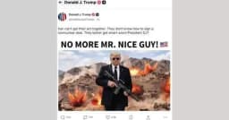 জেমস বন্ড রূপে ডোনাল্ড ট্রাম্প, বললেন ভদ্র সাজার দিন শেষ
