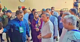 মাতারবাড়ী কয়লা বিদ্যুৎকেন্দ্র পরিদর্শন করলেন প্রধানমন্ত্রী