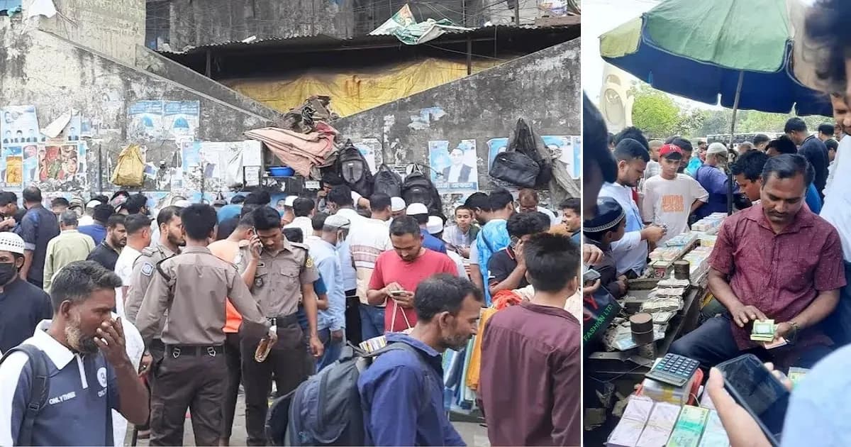 মতিঝিলে লুকোচুরি, গুলিস্তানে পুলিশের সামনেই নতুন নোট বাণিজ্য