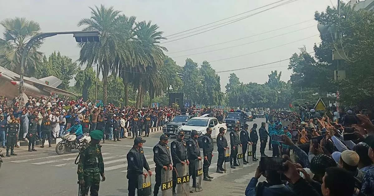 বেগম খালেদা জিয়ার জানাজা ঘিরে কঠোর নিরাপত্তা