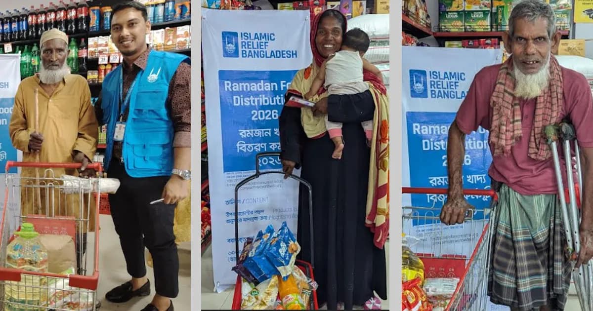 আমতলীতে ইসলামিক রিলিফের ভ্যালু ভাউচারে ঈদ সামগ্রী বিতরণ, উপকৃত ৫৩২ পরিবার