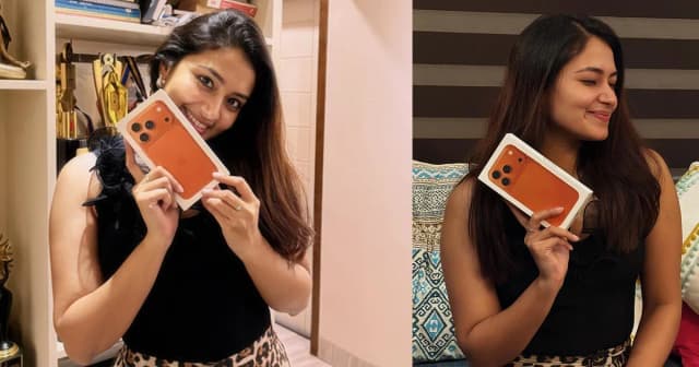 আইফোন ১৭ পেয়ে অনেক আনন্দিত তাসনিয়া ফারিণ