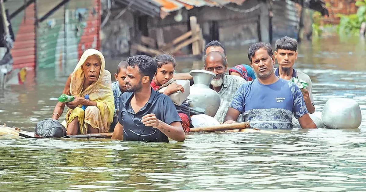 নদীর পানি বাড়ছে, দেশের ৯ জেলায় বন্যার আশঙ্কা