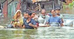 নদীর পানি বাড়ছে, দেশের ৯ জেলায় বন্যার আশঙ্কা