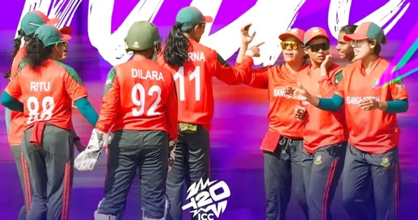 বিশ্বকাপ বাছাইপর্বে স্কটল্যান্ডকে বিধ্বস্ত করলো বাংলাদেশের মেয়েরা