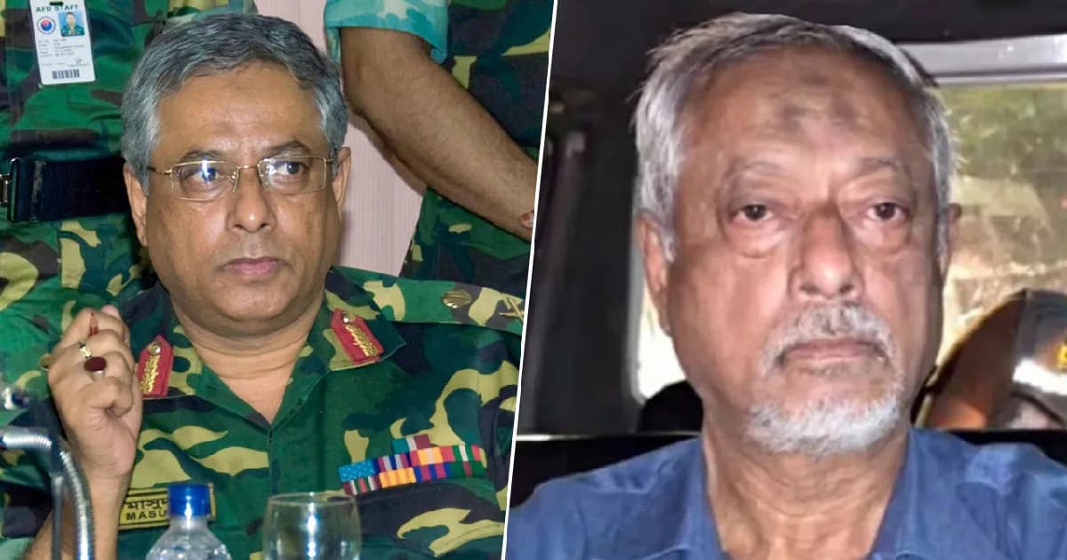 এক-এগারোর’ আলোচিত সাবেক সেনা কর্মকর্তা মাসুদ উদ্দিন গ্রেফতার