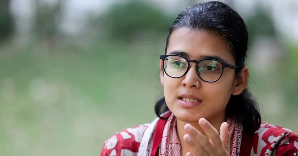 বাংলাদেশের তরুণদের উদাহরণ টেনে নেহা বোরার বক্তব্যে উত্তপ্ত ভারতীয় রাজনীতি