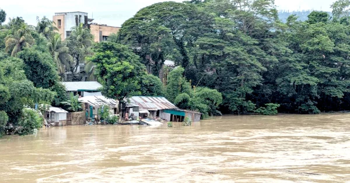দেশের ৫ জেলায় আবারও বন্যার আশঙ্কা