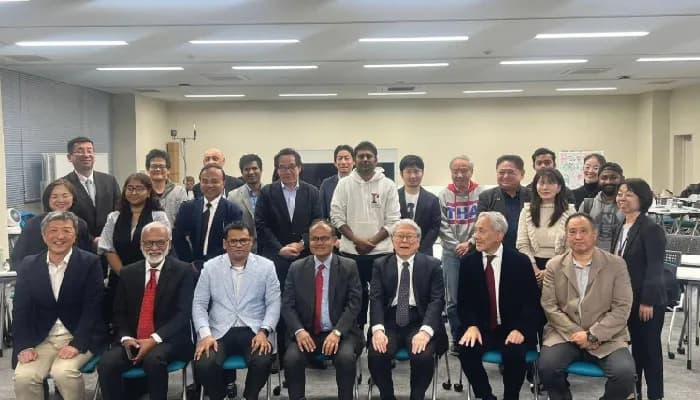 জাপান সফর শেষে দেশে ফিরলেন বাউবি উপাচার্য