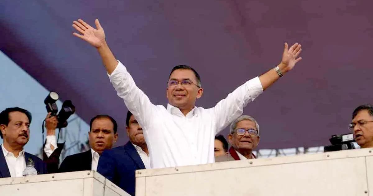 বগুড়ায় নিরঙ্কুশ বিজয়ের পথে তারেক রহমান