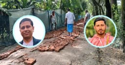 দীর্ঘদিনের দুর্ভোগের পর সংস্কার হলো চর আলগীর এন ইসলাম সড়ক