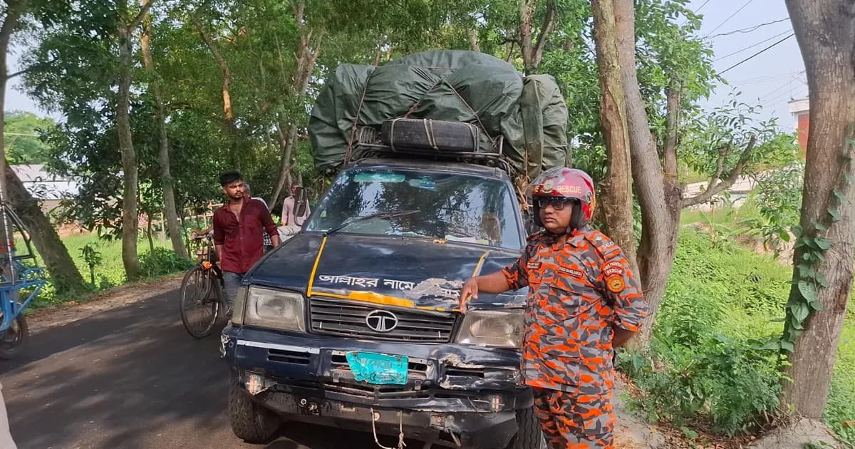 শ্রীনগরে পিকআপ ও সিএনজির সংঘর্ষে নারীসহ আহত ৭