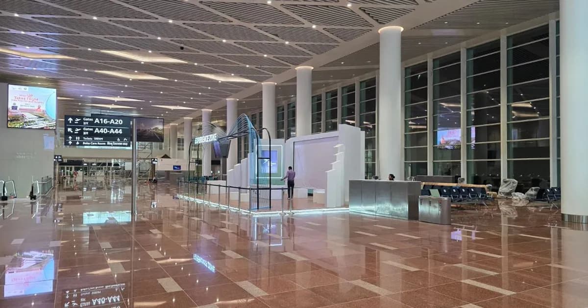 নয়াদিল্লিতে ভারতের দ্বিতীয় আন্তর্জাতিক বিমানবন্দর চালু