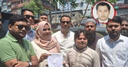 বিএনপির মনোনয়ন সংগ্রহ করলেন গুমের শিকার ছাত্রনেতার বোন লাবনী