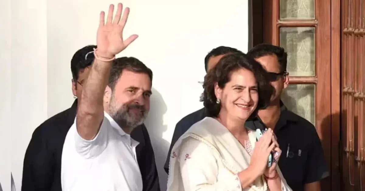 দুই দিনে ৩ দফা আটক পর মুক্তি পেলেন রাহুল-প্রিয়াঙ্কা গান্ধী