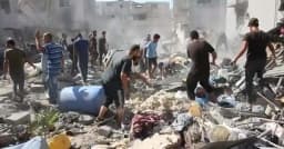 গাজার ধ্বংসস্তূপ থেকে আরও ৯৪ মরদেহ উদ্ধার