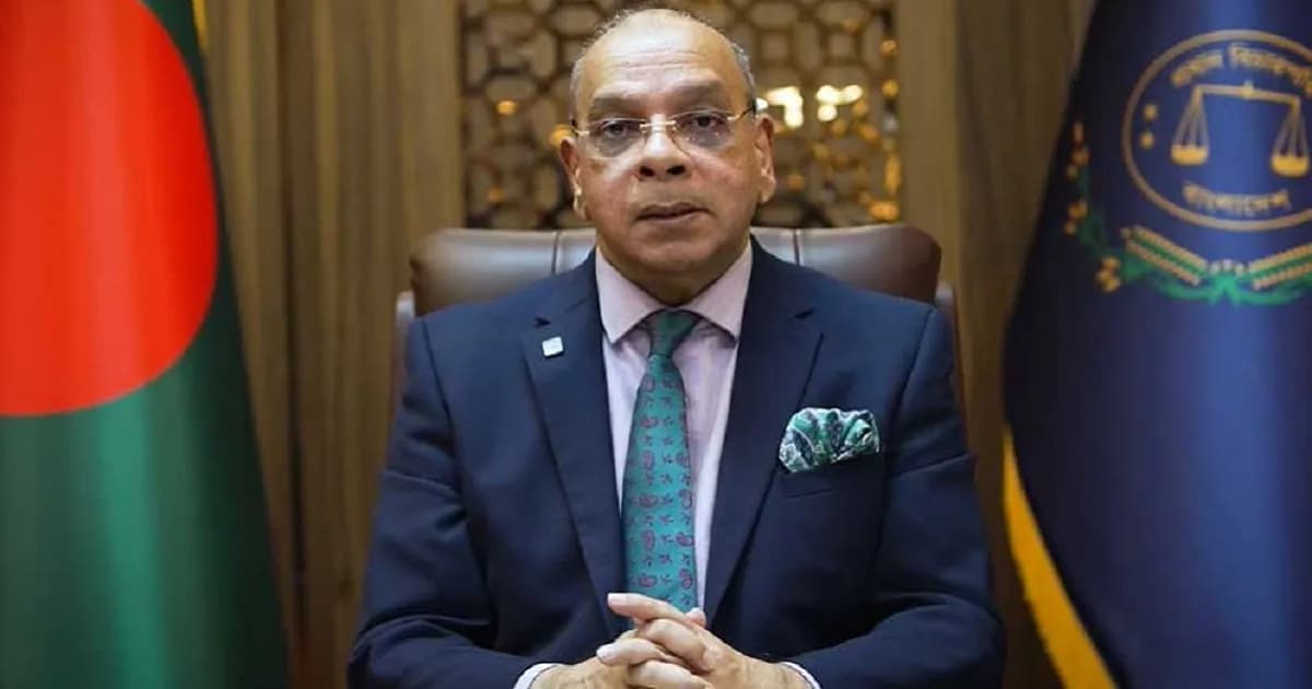 অবসরে যাচ্ছেন প্রধান বিচারপতি সৈয়দ রেফাত আহমেদ