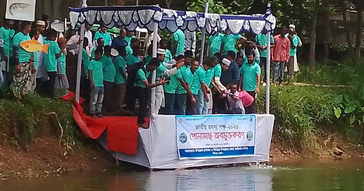 পীরগঞ্জে জাতীয় মৎস্য সপ্তাহ উপলক্ষে র‍্যালি ও আলোচনা সভা