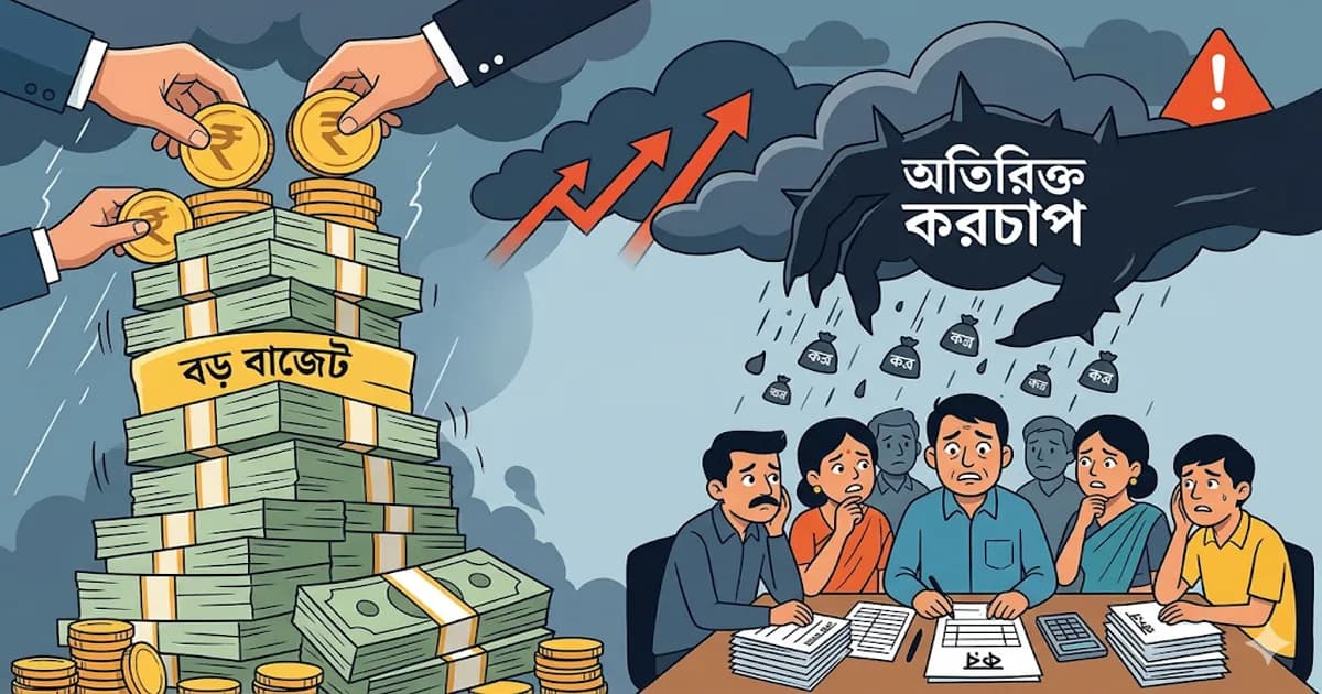 রাজস্ব নিয়ে বাড়ছে শঙ্কা, অতিরিক্ত করচাপের আতঙ্কে ব্যবসায়ীরা