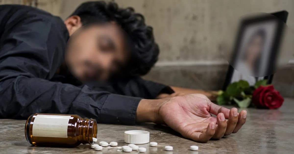 প্রেমিকার মৃত্যুর শোক সইতে না পেরে বিষপান, প্রাণ গেল প্রেমিকের