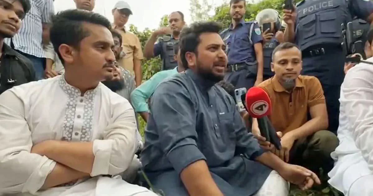 হবিগঞ্জে গিয়ে মামলা করেই ফিরব: নাহিদ ইসলাম