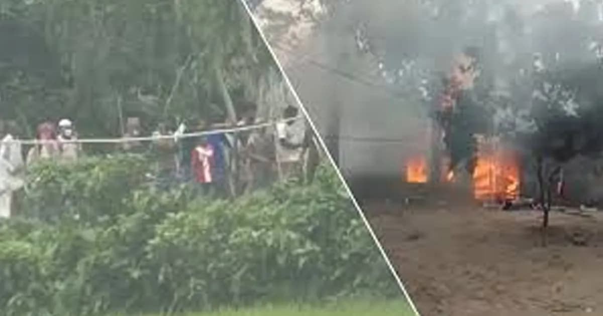 টাঙ্গাইলে ১৪৪ ধারা উপেক্ষা করে হামলা-ভাঙচুর, বাড়িতে আগুন