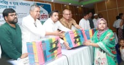 সেলাই মেশিনে স্বপ্নের চাকা ঘুরাল গাজীপুর জেলা পরিষদ
