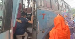 দীর্ঘ ভোগান্তির পর রাজশাহী থেকে ফের বাস চলাচল স্বাভাবিক