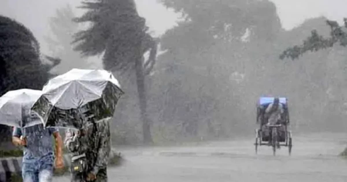 দেশের ৪ অঞ্চলে সন্ধ্যার মধ্যে ৮০ কিমি বেগে ঝড়ের শঙ্কা