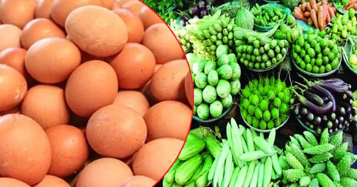 রংপুরে সপ্তাহের ব্যবধানে বাড়ল ডিম-সবজির দাম