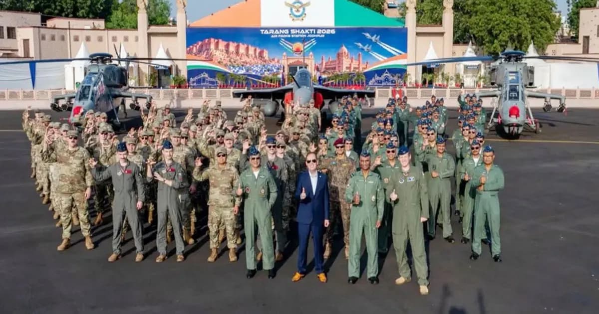 ভারতের মহড়ায় প্রথমবার অংশ নিচ্ছে ৬ মার্কিন যুদ্ধবিমান, ২ শতাধিক সেনা