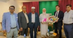 জামায়াত আমিরের সঙ্গে নরওয়ের রাষ্ট্রদূতের সৌজন্য সাক্ষাৎ