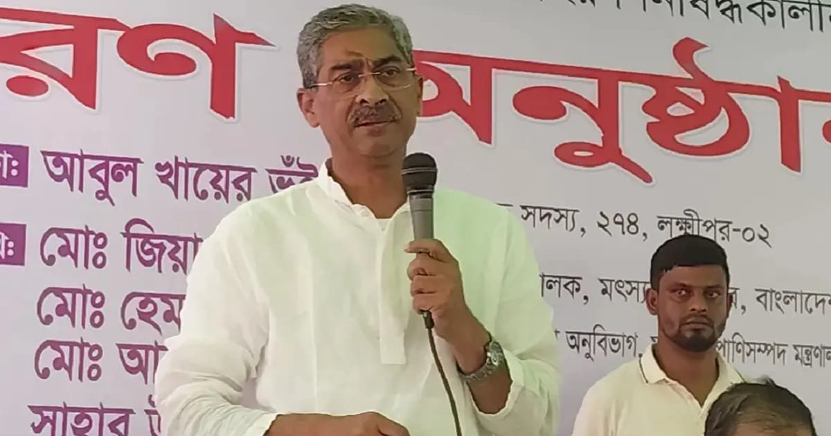 দেশকে স্বনির্ভর করা সরকারের নতুন অঙ্গীকার: পানিসম্পদমন্ত্রী