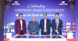 সেরা কর্পোরেট অ্যাওয়ার্ড অর্জনের সাফল্য উদযাপন করলো ওয়ালটন