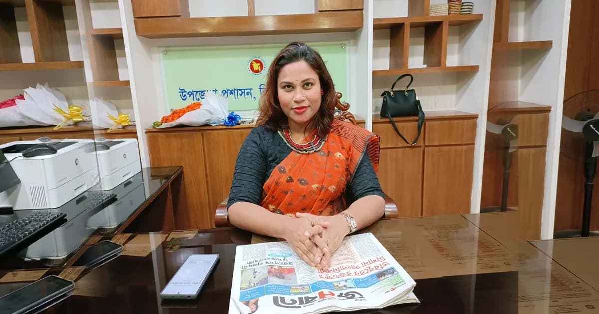 নাগরিক অধিকার প্রতিষ্ঠা করতে চান ঝিকরগাছার নবাগত ইউএনও রনী খাতুন