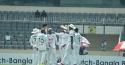 তাসকিন-মিরাজে প্রথম সেশন বাংলাদেশের দখলে