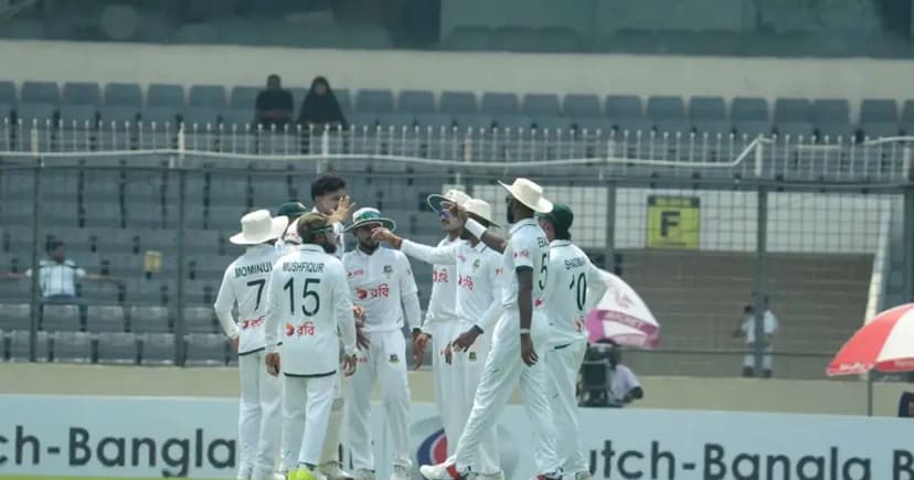 তাসকিন-মিরাজে প্রথম সেশন বাংলাদেশের দখলে