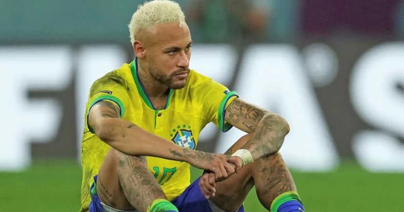 বিশ্বকাপ স্বপ্নে আবারও ধাক্কা ব্রাজিলিয়ান তারকা নেইমারের