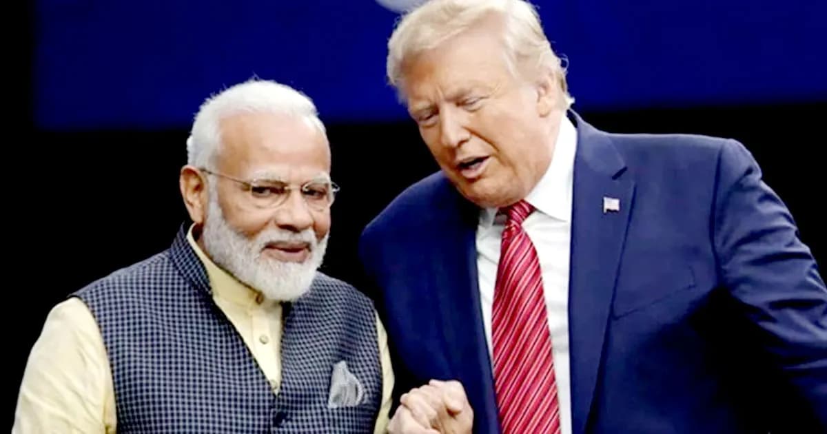 বিজেপির ঐতিহাসিক জয়ে মোদিকে ট্রাম্পের অভিনন্দন