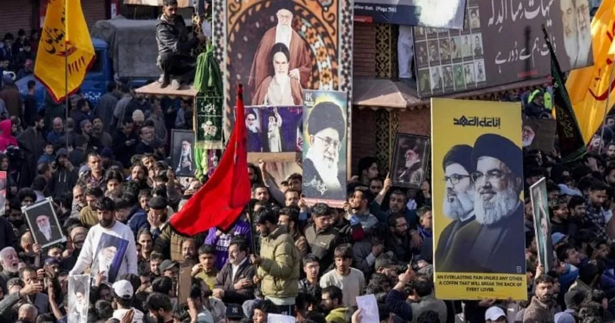 খামেনিকে হত্যা: জম্মু-কাশ্মীরসহ ভারতের বিভিন্ন স্থানে বিক্ষোভ