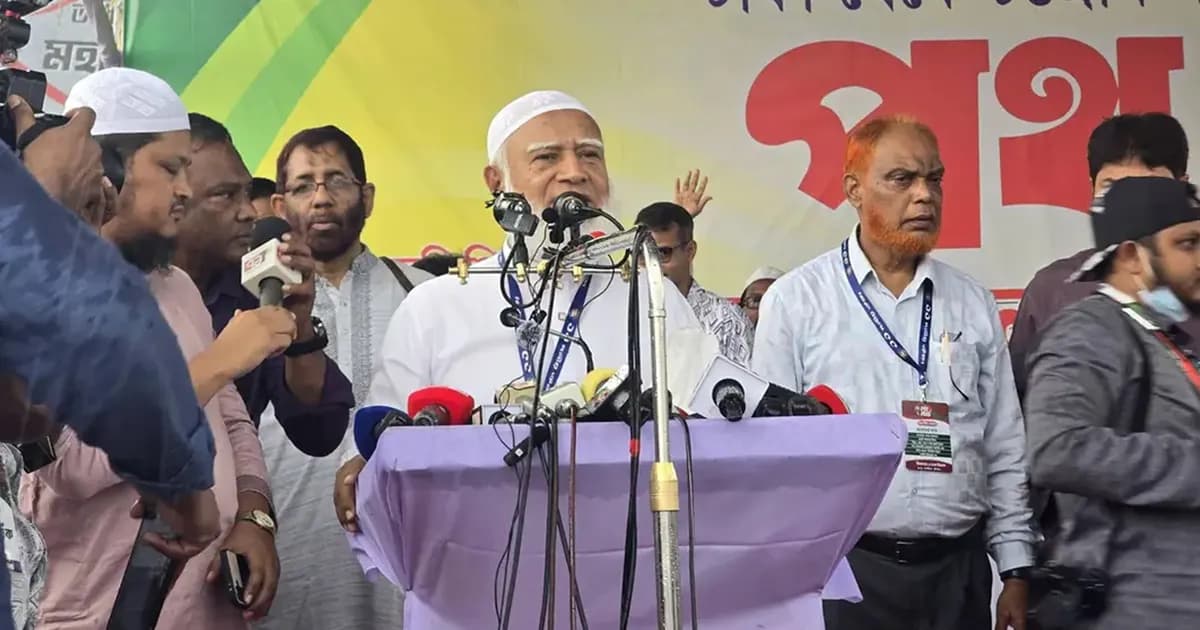সরকার জনগণের সঙ্গে ভাঁওতাবাজি-প্রতারণা করছে: শফিকুর রহমান